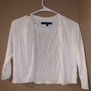 APT 9 white sweater size XS